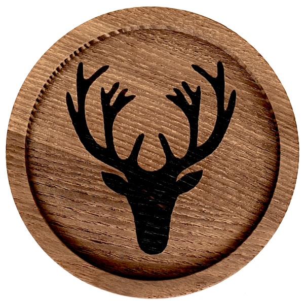 kleinerer Untersetzer "Hirsch"